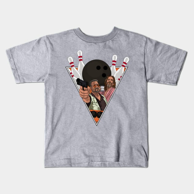 Lebowski – Bowling Kids T-Shirt by andrew_kelly_uk@yahoo.co.uk